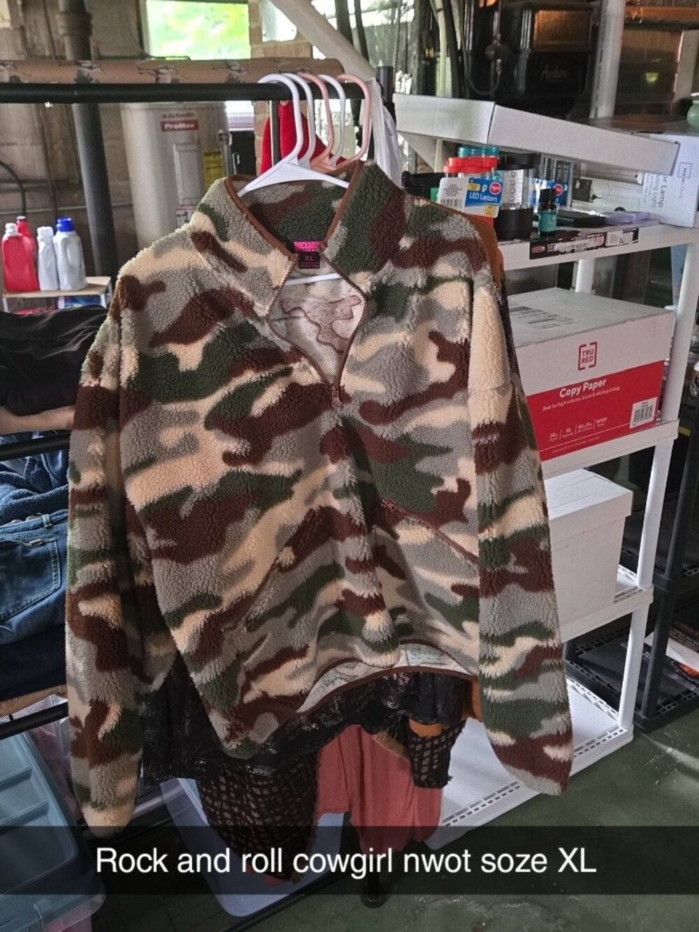 Rock & Roll Cowgirl 1/4 zip